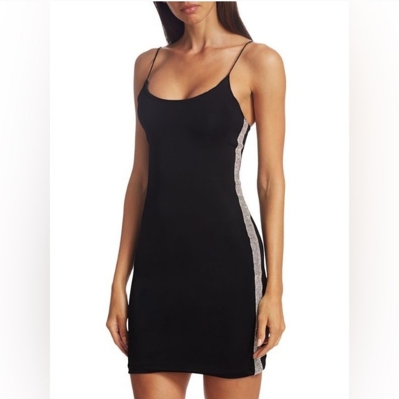 Alice + Olivia Noni Embellished Mini Bodycon Dress size 2 - Picture 8 of 13
